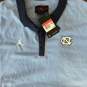 NWT! UNC JORDAN POLO SIZE L MSRP $65
